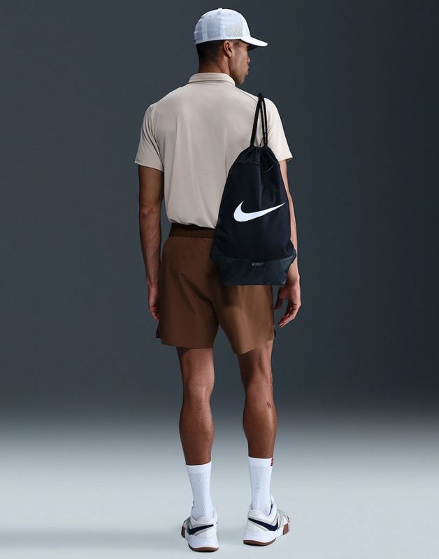 NikeCourt Advantage Men's Dri-FIT 6in Tennis Short (Cacao Wow / White)
