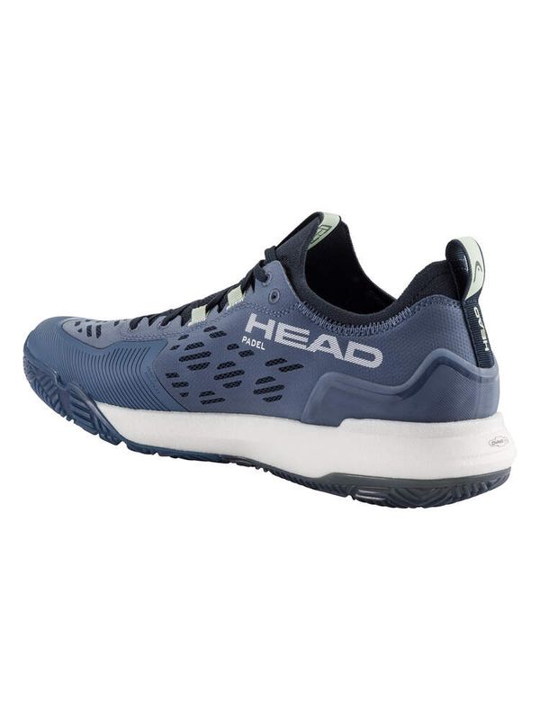Head Motion Pro 1.5 Men Padel Shoes (Dark Blue / Cantaloupe Green)
