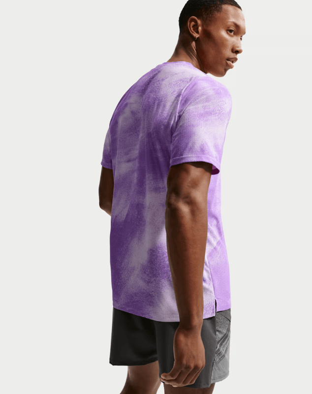NikeCourt Slam Men's Dri-FIT Advantage Tennis Top (Violet Mist / Bright / Violet / Black)