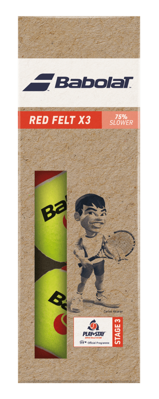 Babolat Red Felt (3 Baller)