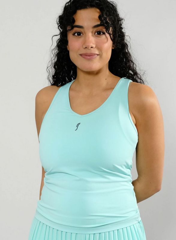 RS Women's Court V-Neck Top (Ace Blue / Navy)