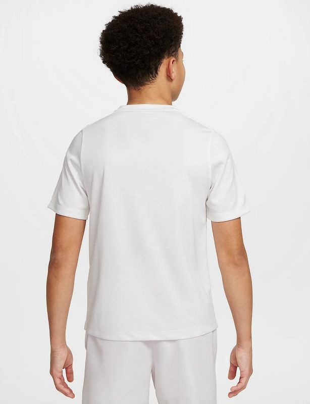 Nike Multi Kid's Dri-FIT Short Sleeve Top (Hvit)
