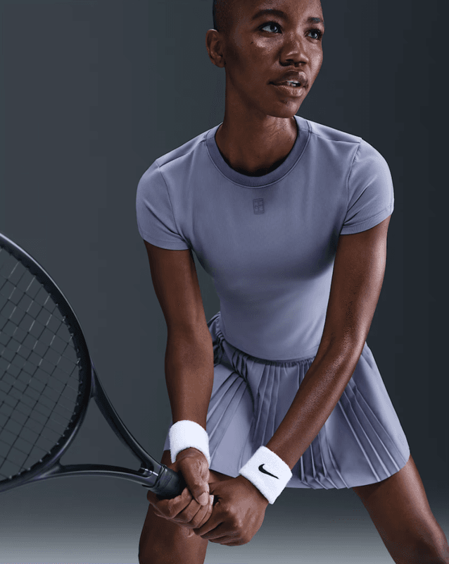 NikeCourt Advantage Women's Dri-FIT Short Sleeve Top (World Indigo)