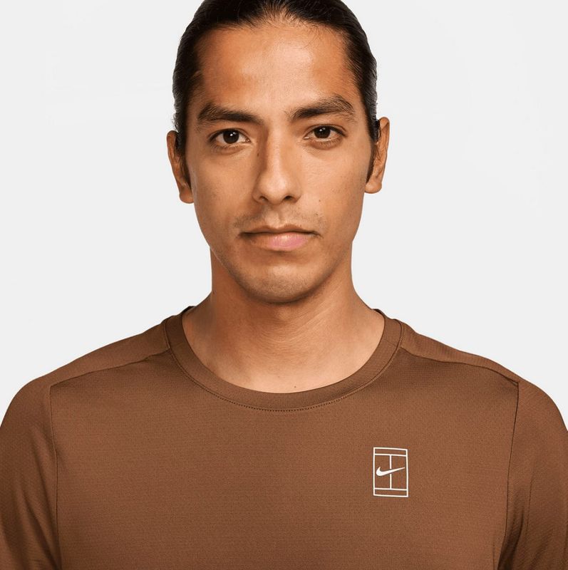 NikeCourt Men's Dri-FIT Advantage Top (Light British / White)