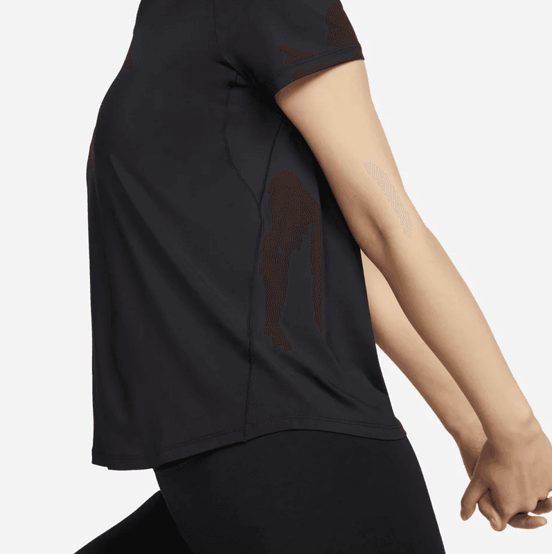 Nike One Classic Women's Dri-FIT Short Sleeve Top (Svart)